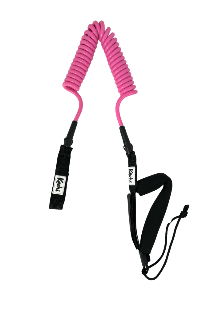 harness leash waist belt sup wing wing foil leash double coil prone ankle calf cuff surfing hydro foil downwind kaohi anchorman