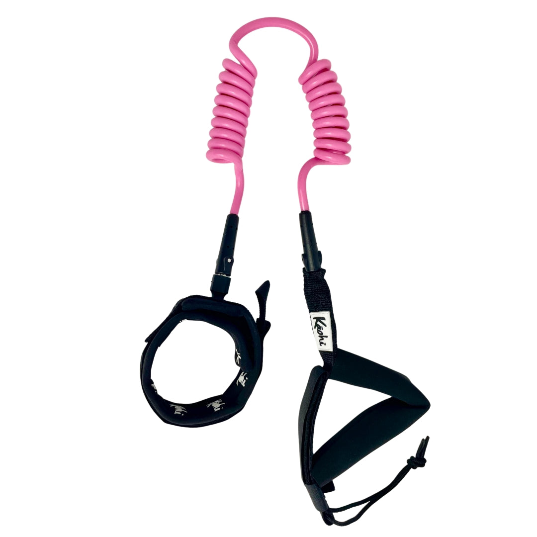Kāohi Grip Leash™ - Double Coil 8 mm
