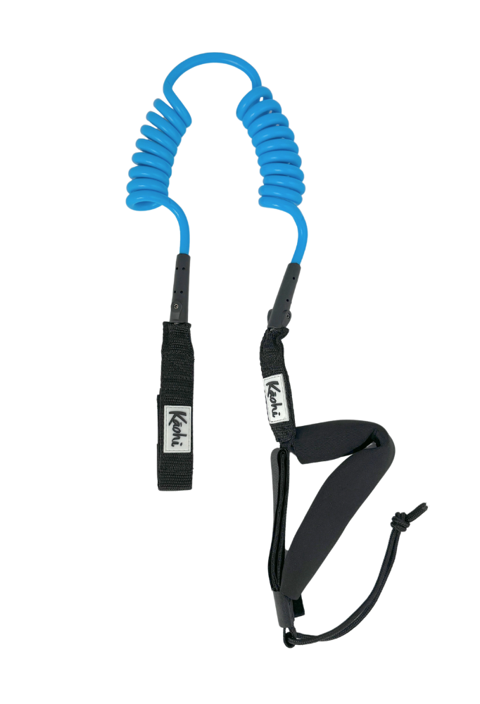 harness leash waist belt sup wing wing foil leash double coil prone ankle calf cuff surfing hydro foil downwind kaohi