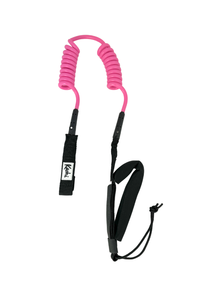 harness leash waist belt sup wing wing foil leash double coil prone ankle calf cuff surfing hydro foil downwind kaohi anchorman