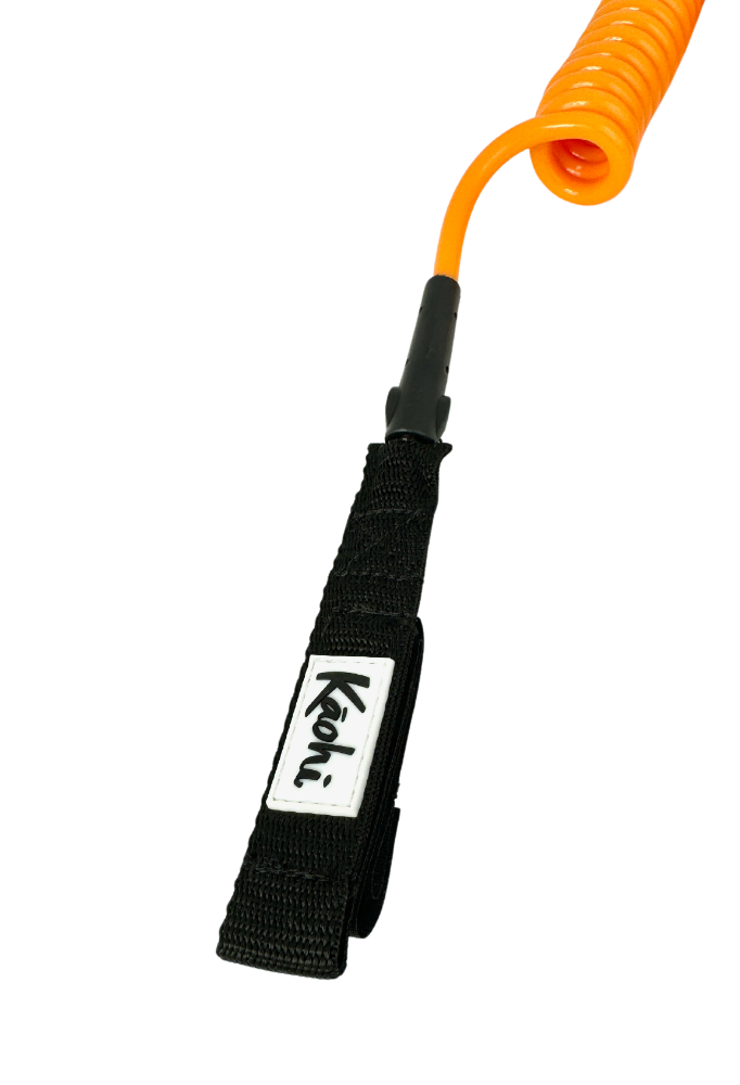 harness leash waist belt sup wing wing foil leash double coil prone ankle calf cuff surfing hydro foil downwind kaohi anchorman