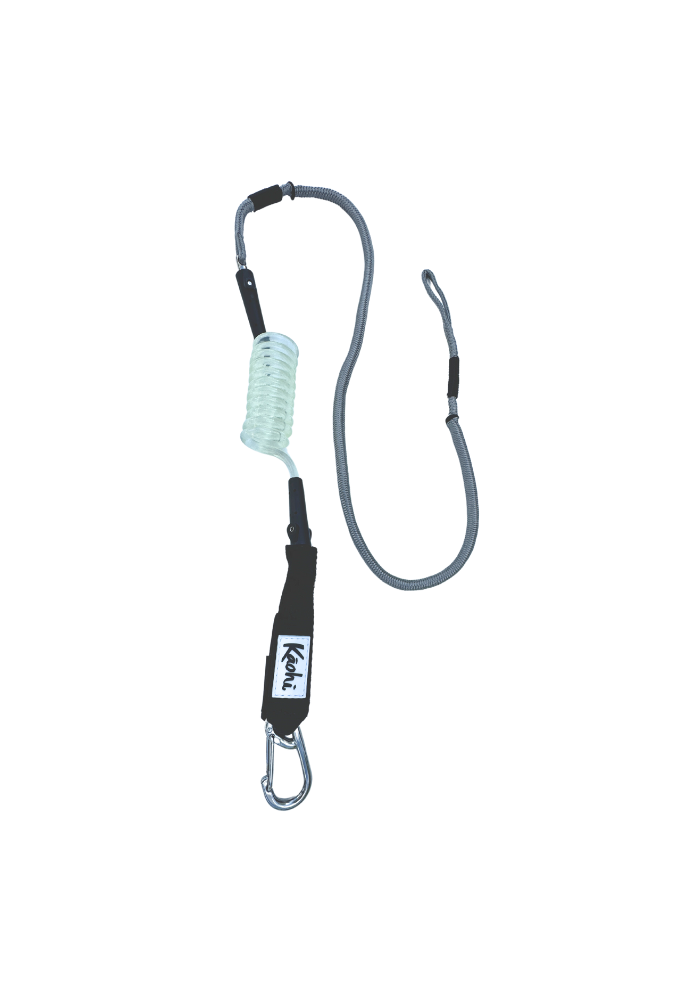 INVIZ Leash XL - Hybrid for Downwind Foiling - 45" Dyneema Cord