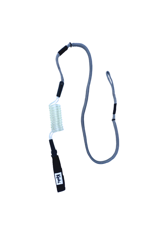 INVIZ Leash XL - Hybrid for Downwind Foiling - 45" Dyneema Cord