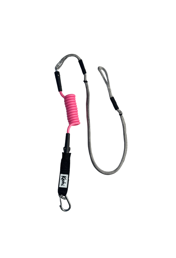 INVIZ Leash XL - Hybrid for Downwind Foiling - 45" Dyneema Cord