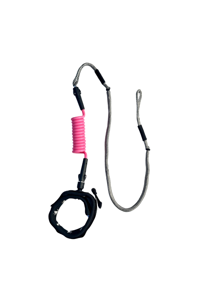 INVIZ Leash XL - Hybrid for Downwind Foiling - 45" Dyneema Cord