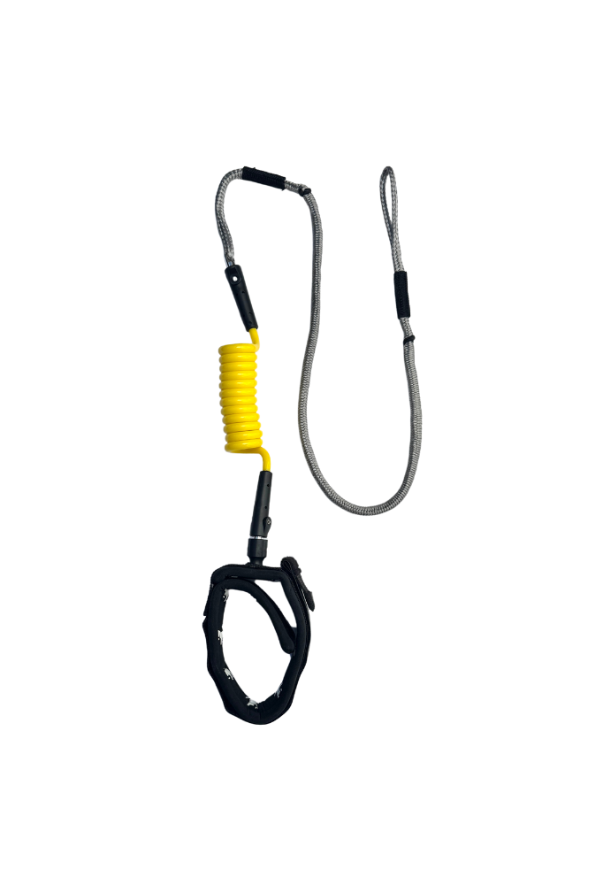 INVIZ Leash XL - Hybrid for Downwind Foiling - 45" Dyneema Cord