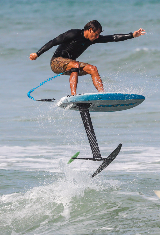 sup wing wing prone foil leash wing downwind SUP blue pink neon green red surfing surf foilboard foilboarding hydrofoil