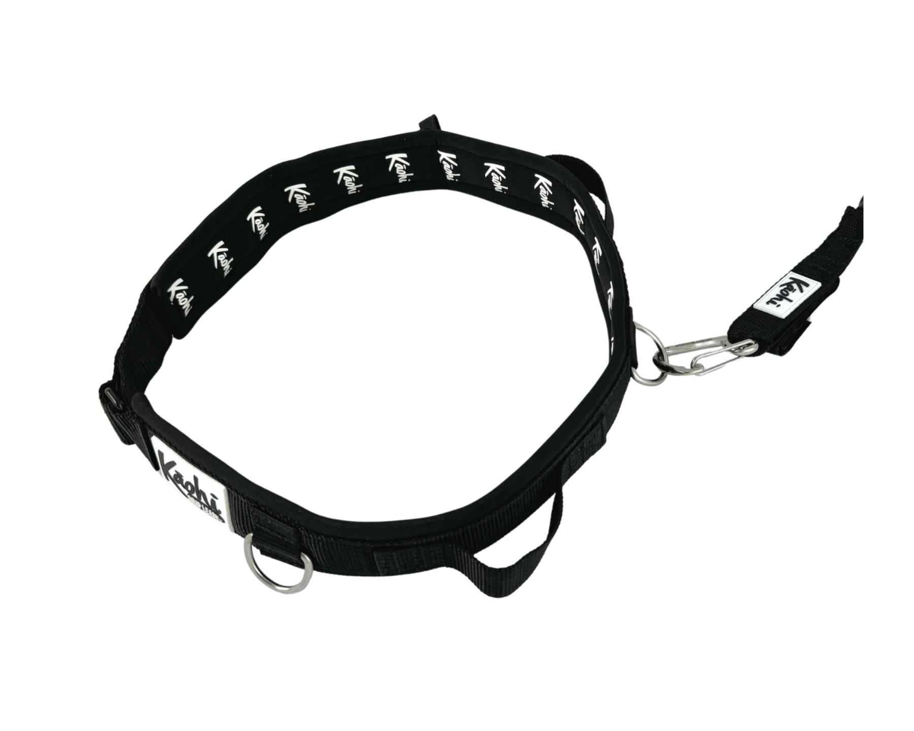 Kāohi Padded Black Belt™ Waist Belt