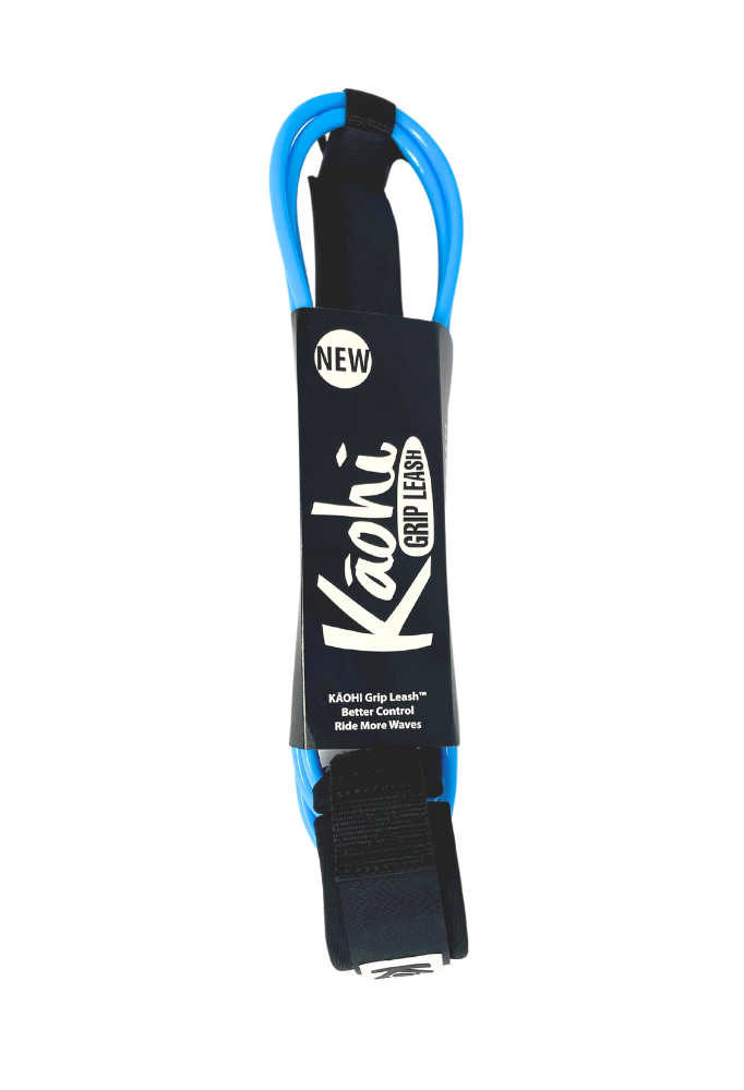 Kāohi GRIP Leash™ - Straight 7 mm SUP and Surf