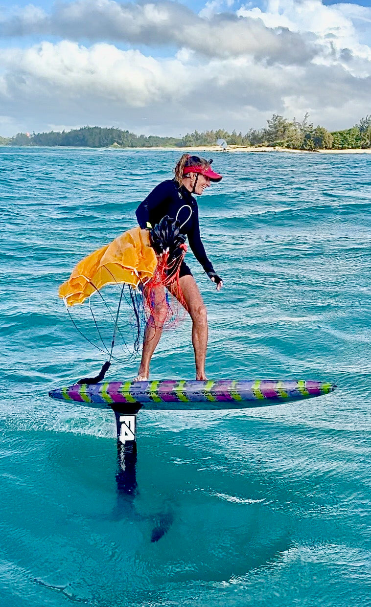 INVIZ Leash + COIL COVER™ designed for PARAWINGING