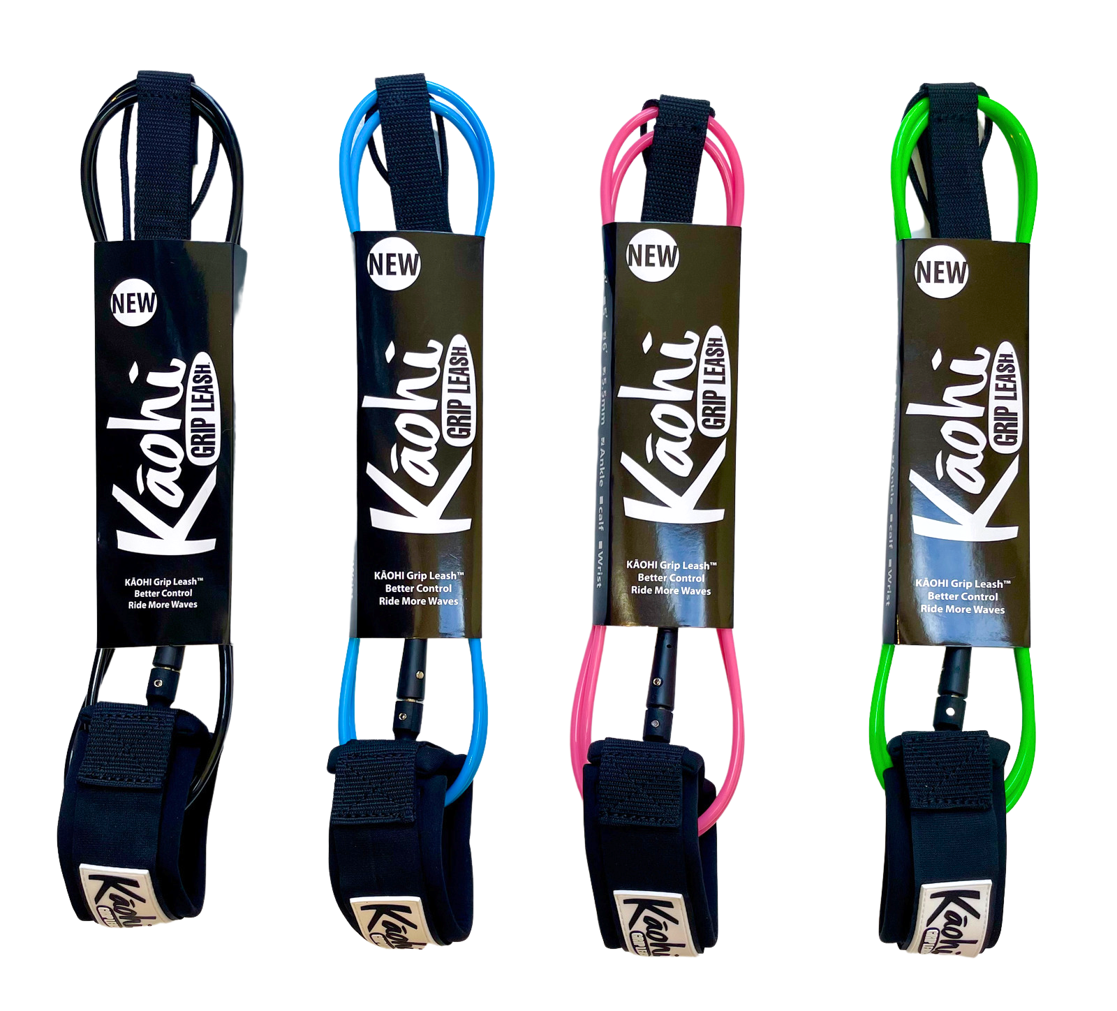 surf surfing leash foil boarding big wave surfboard longboard blue pink neon green light black