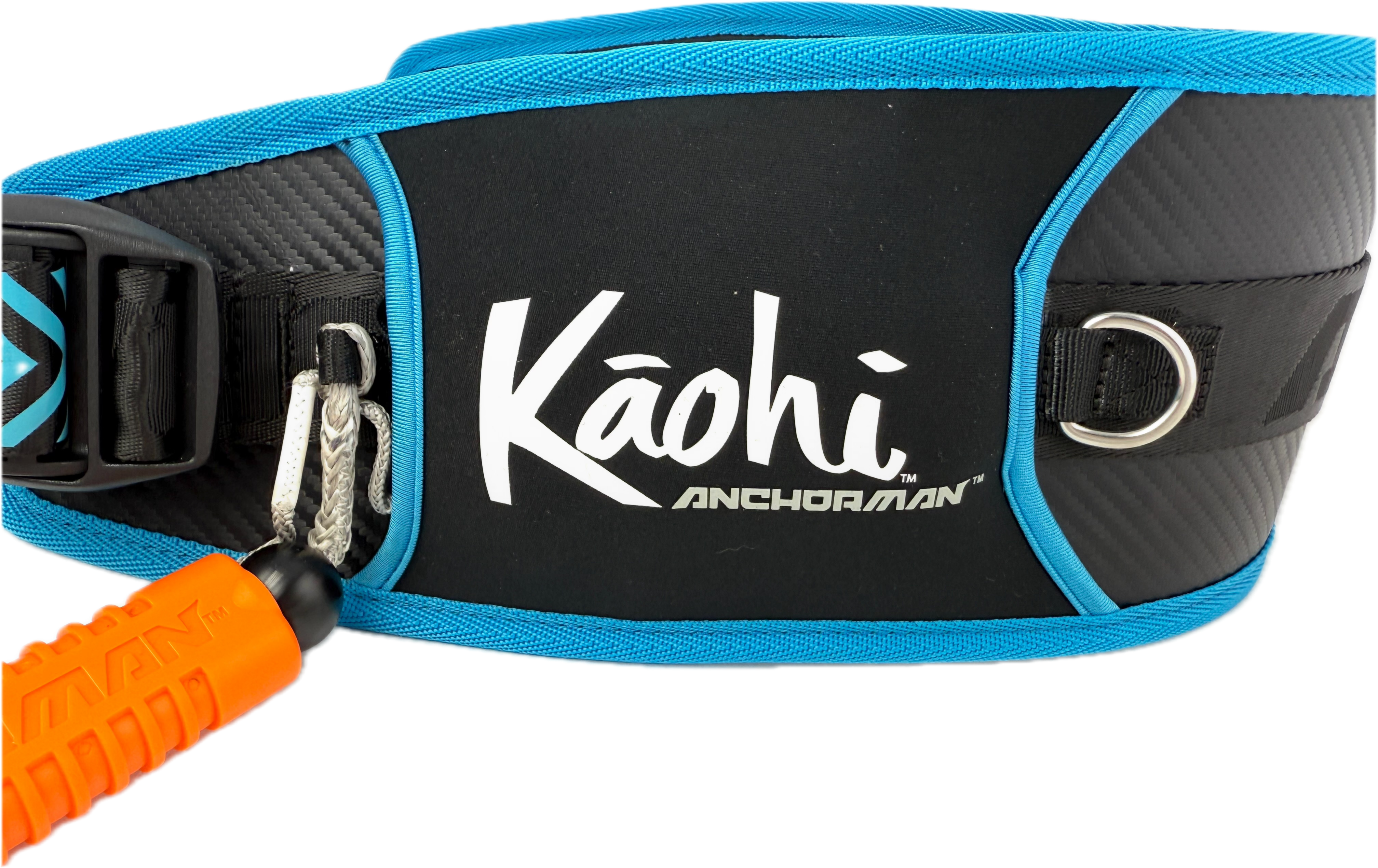 Anchorman by Kaohi wing foil harness quick release leash foiling downwinding down wind SUP ocean safety paddle board hook foilboard foiling BRM kite parawing maliko Kaa Maui accessories sea anchor chute racing