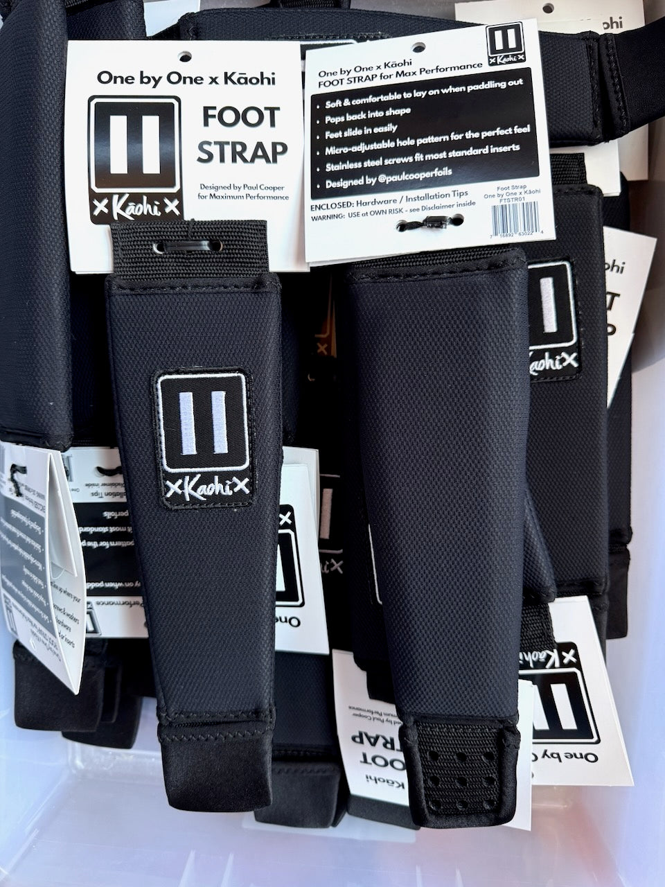 COMING SOON:  One by One x Kaohi - Foot Straps