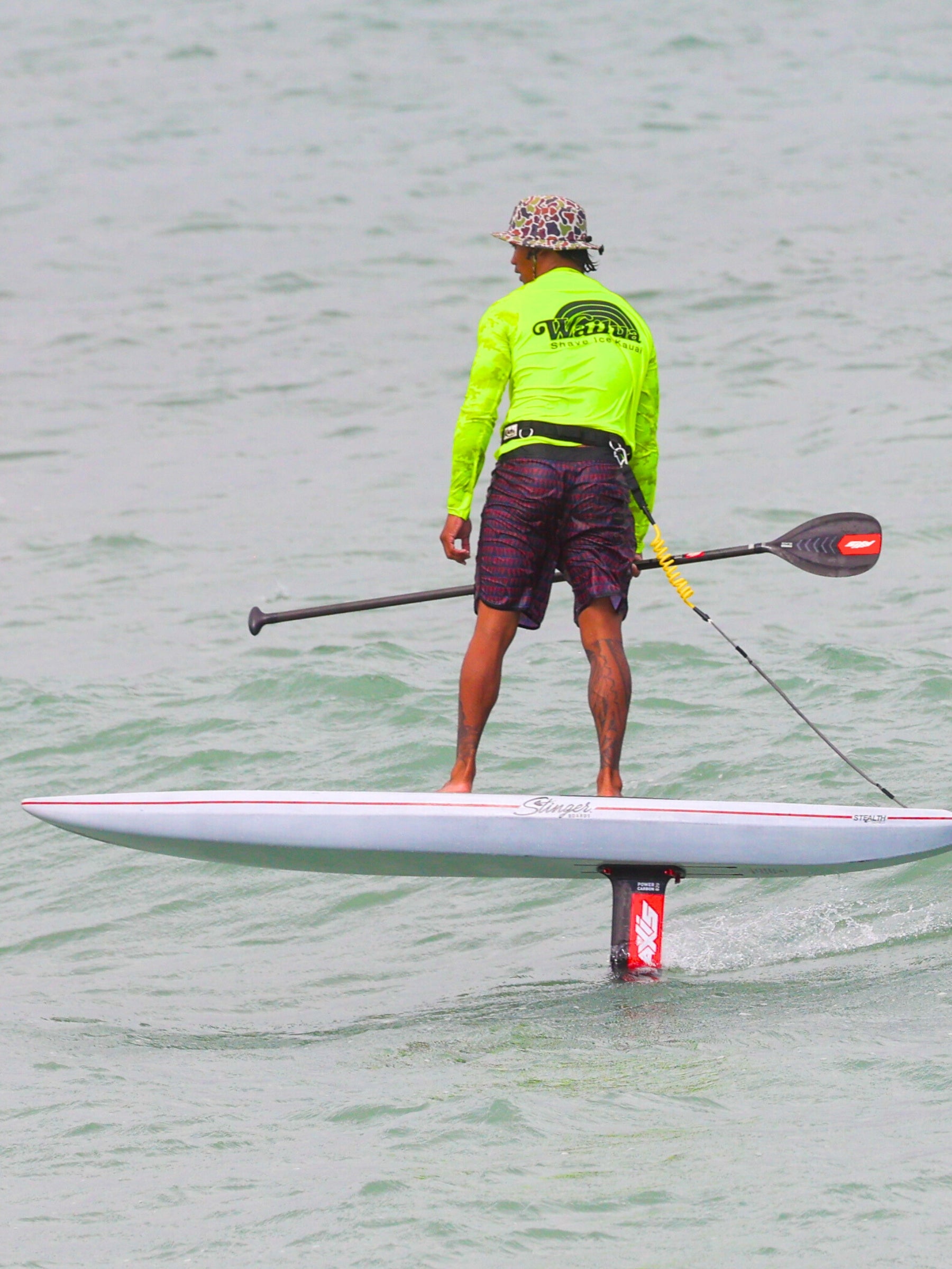 INVIZ Leash - Hybrid designed for Downwind Foiling